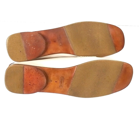 Coach Shari Leather Penny Loafers Made In Italy 8B - Picture 9 of 11